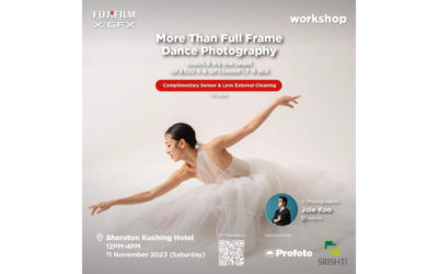 FUJIFILM “More than Full Frame” Dance Photography Workshop – Kuching (Nov 11, 2023)
