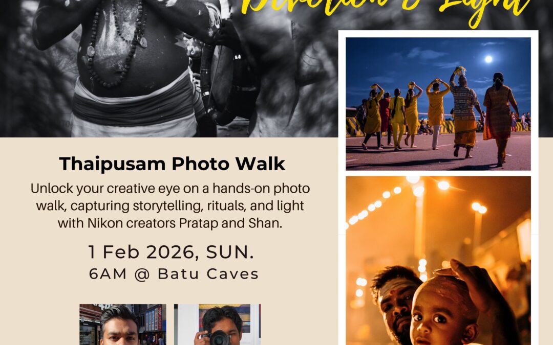 Devotion & Light: Thaipusam Photo Walk (Feb 1, 2026)